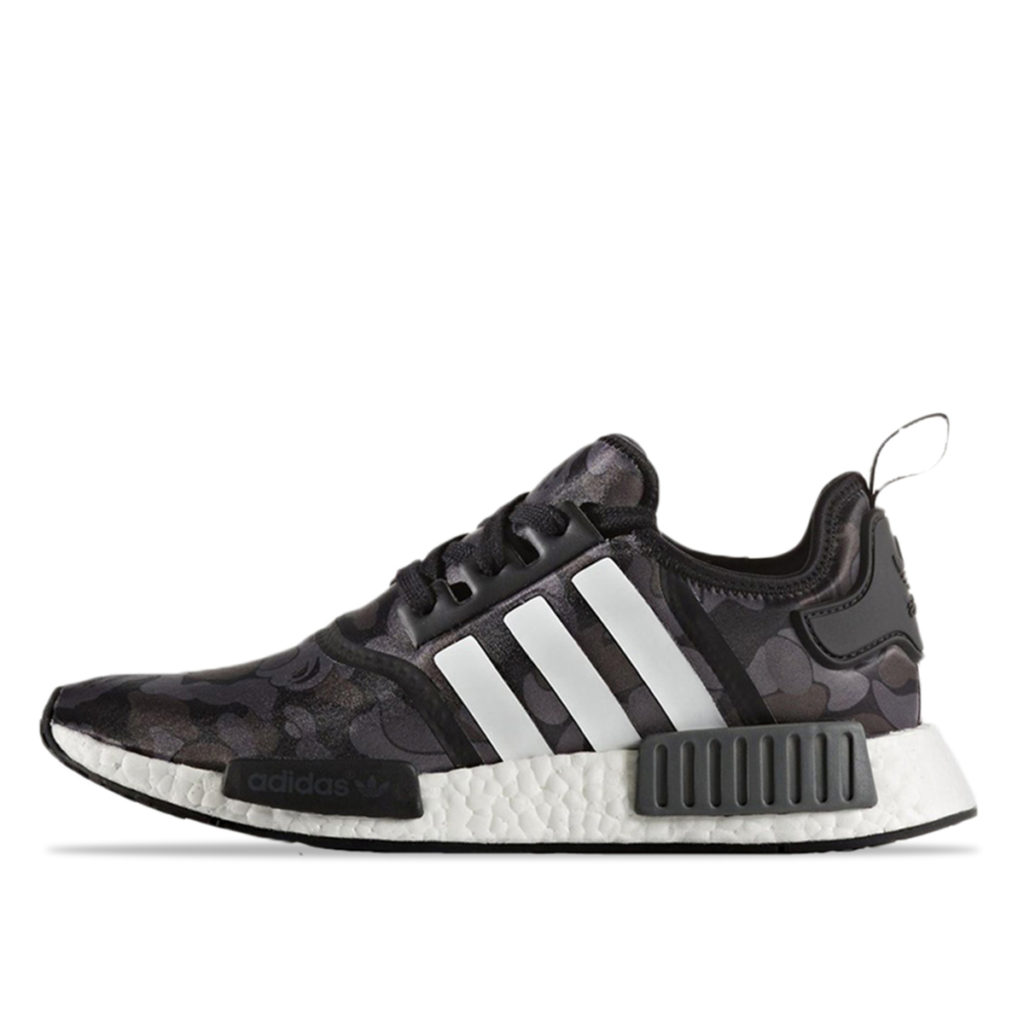Adidas x Bape NMD R1 Black Camo (BA7325)