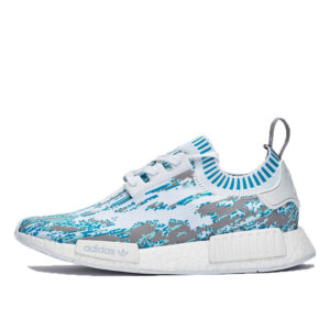 adidas NMD R1 Sneakersnstuff Datamosh Clear Aqua Footwear White/Clear Aqua/Lab Green (BB6364)