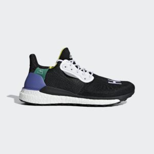 adidas  Solar Hu Glide Black Footwear White/Core Black/Bold Green (BB8041)