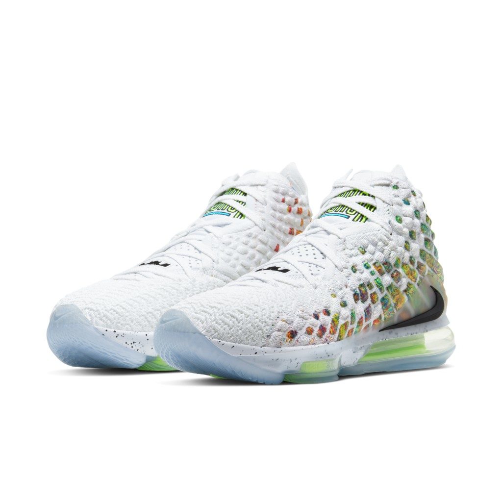 Nike LeBron 17 Air Command Force White/Black-Multi-Color (BQ3177-100)