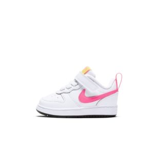 Nike Court Borough Low 2 White Cherry Gs White University Blue Track Red Cj2238 100