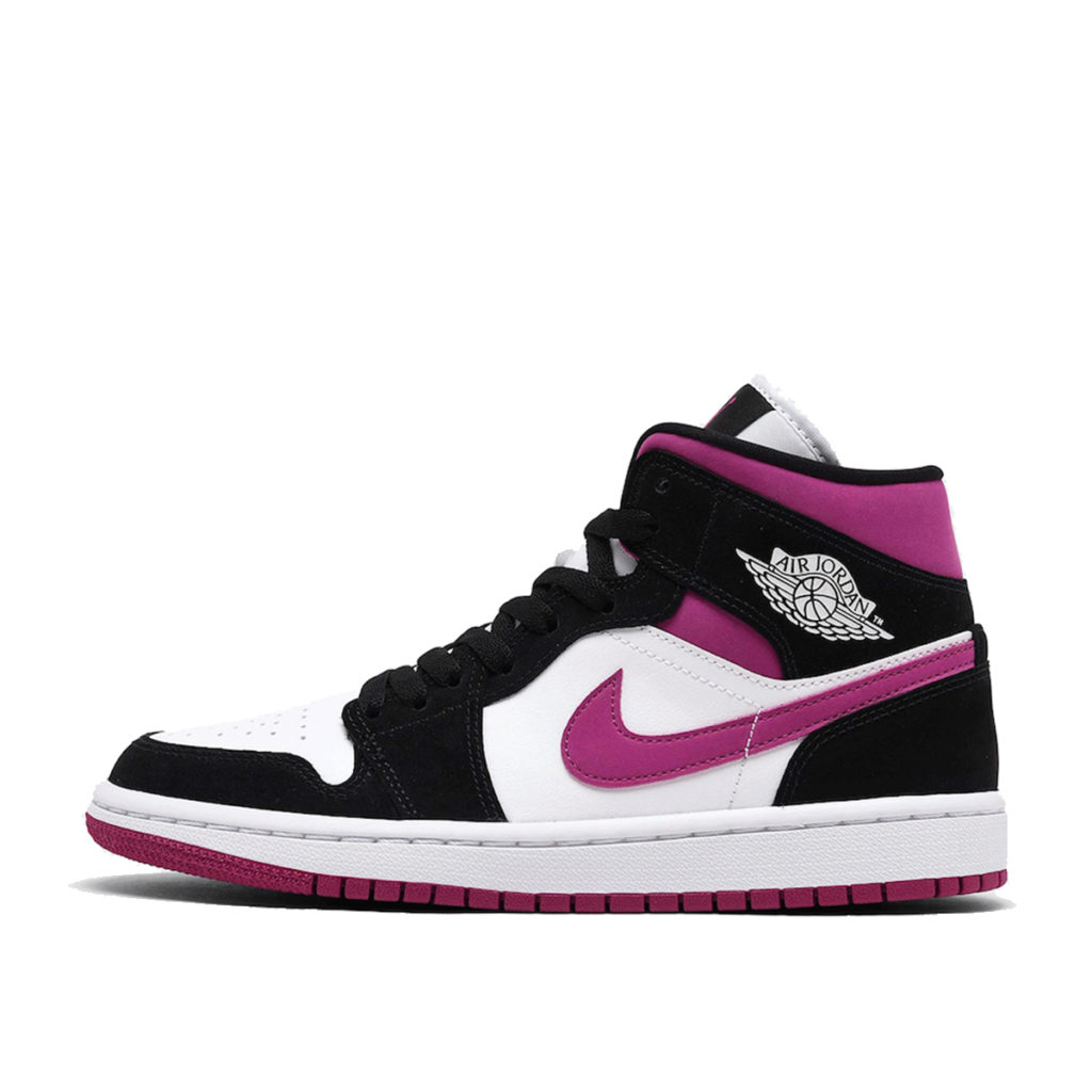 Air Jordan Womens Nike AJ I 1 Mid Magenta (2020) (BQ6472-005)