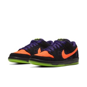 Nike  SB Dunk Low Night of Mischief Halloween Black/Orange-Purple-Electric Green (BQ6817-006)