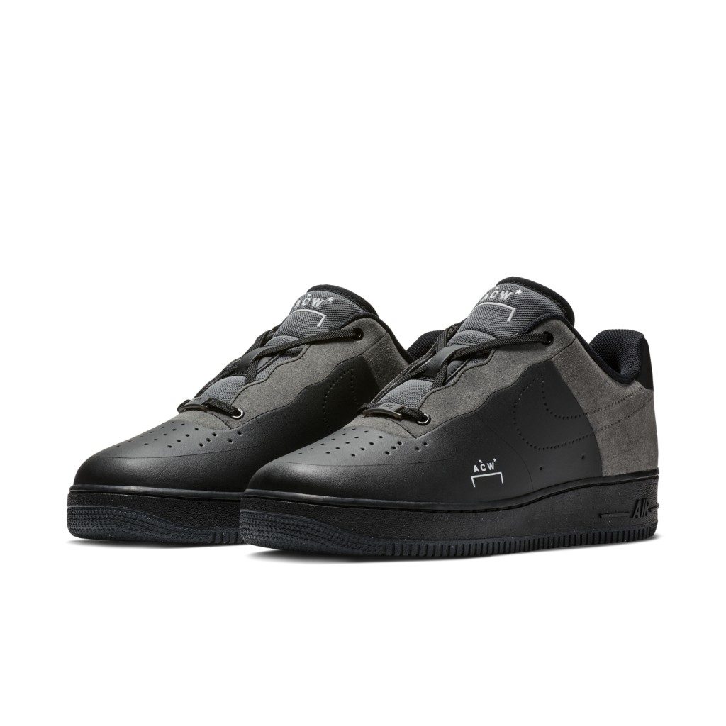 Nike Air Force 1 Low A Cold Wall Black Black/White-Dark Grey (BQ6924-001)