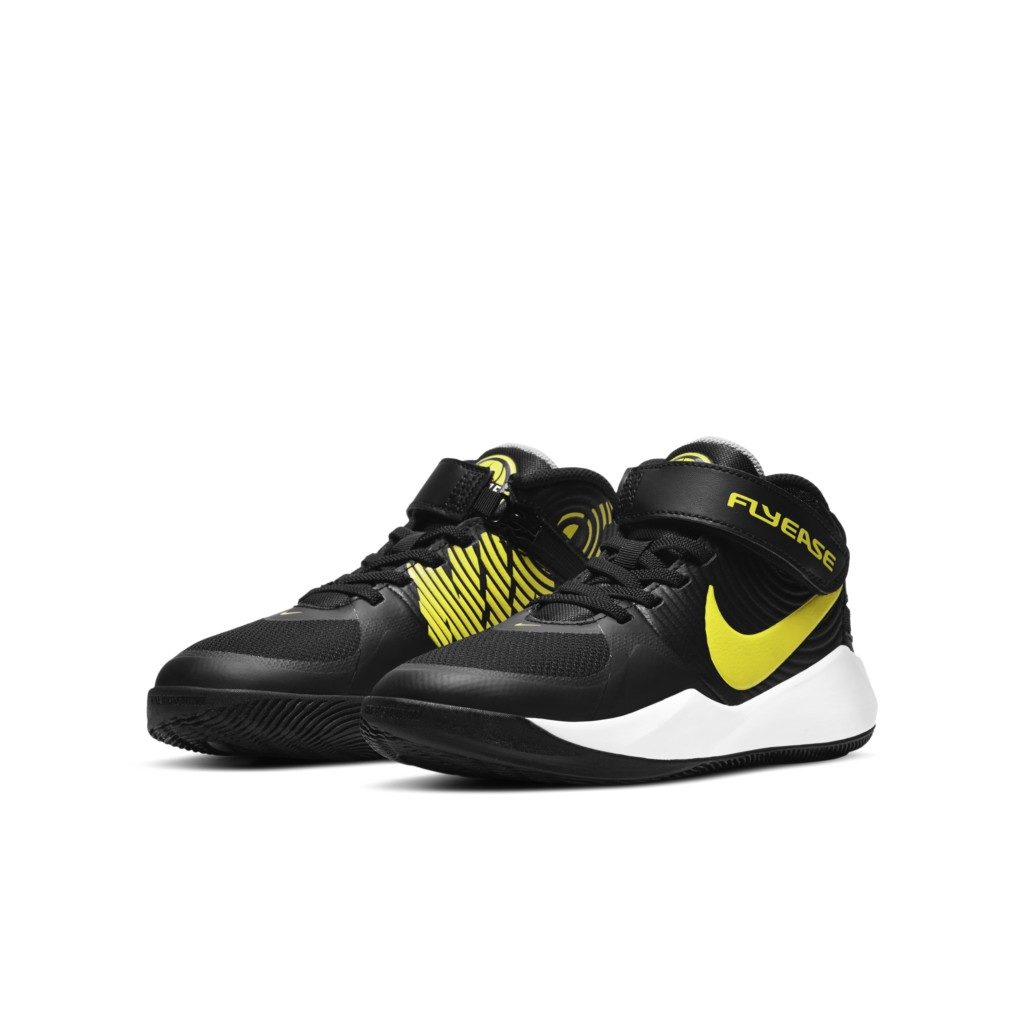 Nike Team Hustle D 9 FlyEase Older Kids’ Basketball Black (BV2952-013)