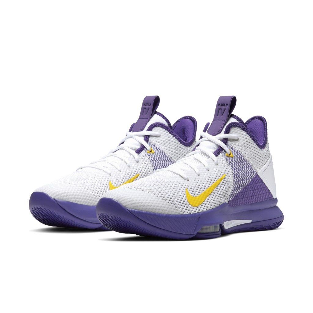 LeBron Witness 4 Basketball White (BV7427-100)