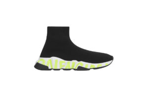 Balenciaga  Graffiti Speed Black Fluo Green (W) Black/Fluo Green (605942W05GY1935)