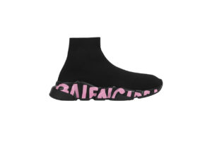 Balenciaga  Graffiti Speed Black Pink (W) Black/Pink (605942W05GE1156)