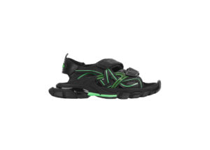 Balenciaga  Track Sandal Black/Fluo Green Black/Green (617542W3AJ11030)