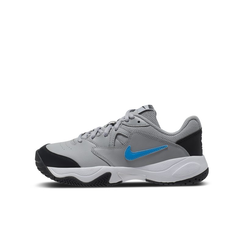 NikeCourt Jr. Lite 2 Older Kids’ Tennis Grey (CD0440-005)