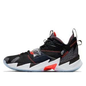 Jordan  Why Not Zer0.3 Black Cement Black/Bright Crimson-Cement Grey-White (CD3003-006)