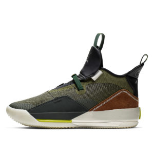 Air Jordan x Travis Scott XXXIII 33 NRG Army Olive (2019) (CD5965-300)