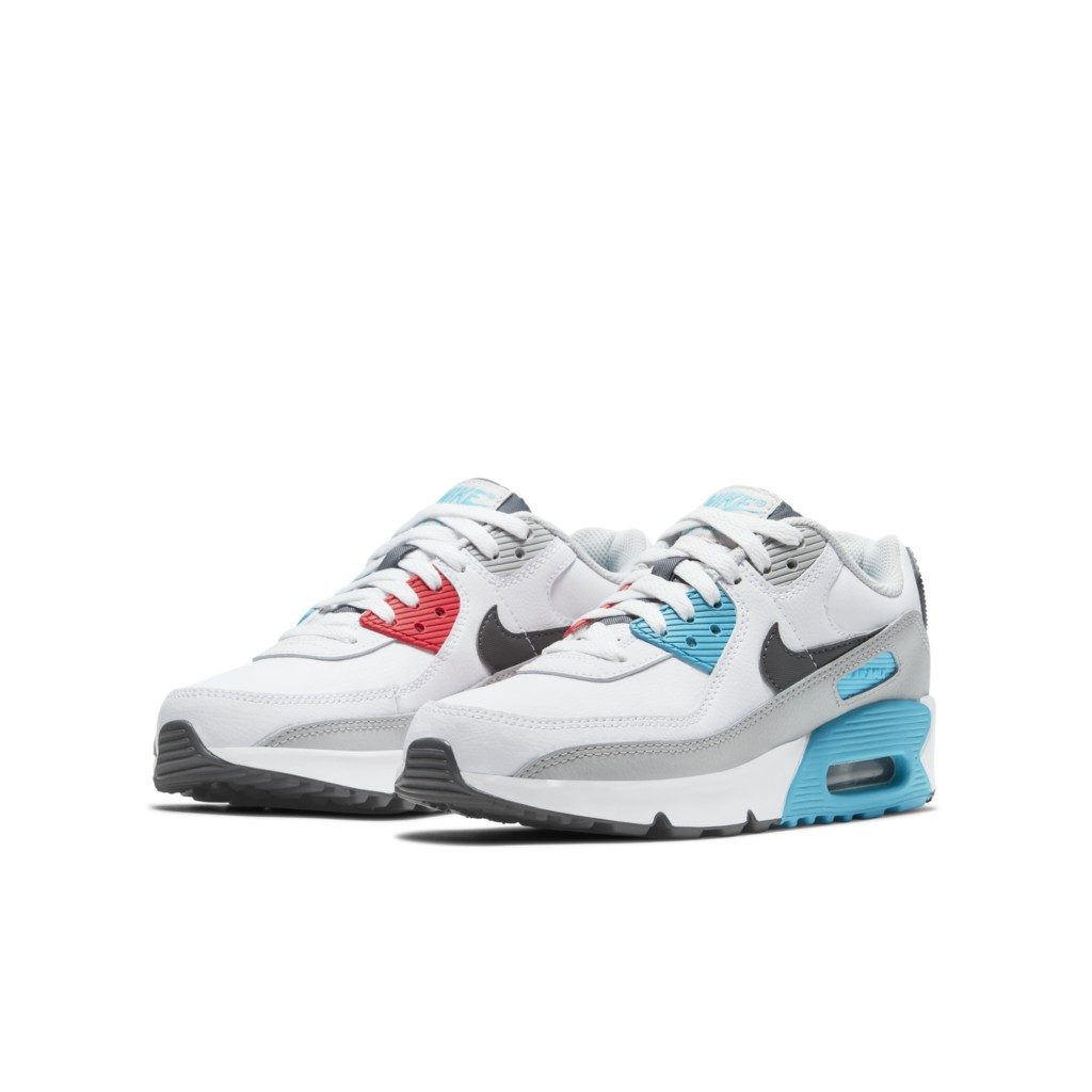 Nike Air Max 90 LTR Older Kids’ White (CD6864-108)