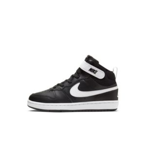 Nike Court Borough Mid 2 Younger Kids’ Black (CD7783-010)