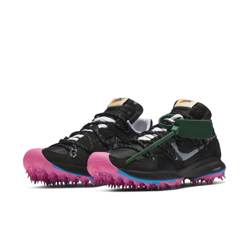 Nike Womens x Off-White Zoom Terra Kiger 5 Black (2019) (CD8179-001)