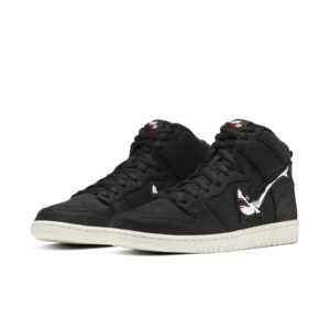 Nike SB Dunk High Oski Shark Black/White-Red-Sail (CI2692-001)
