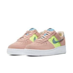 Nike  Air Force 1 Low Washed Coral Ghost Green (W) Washed Coral/Ghost Green-Black-Oracle Aqua (CJ1647-600)
