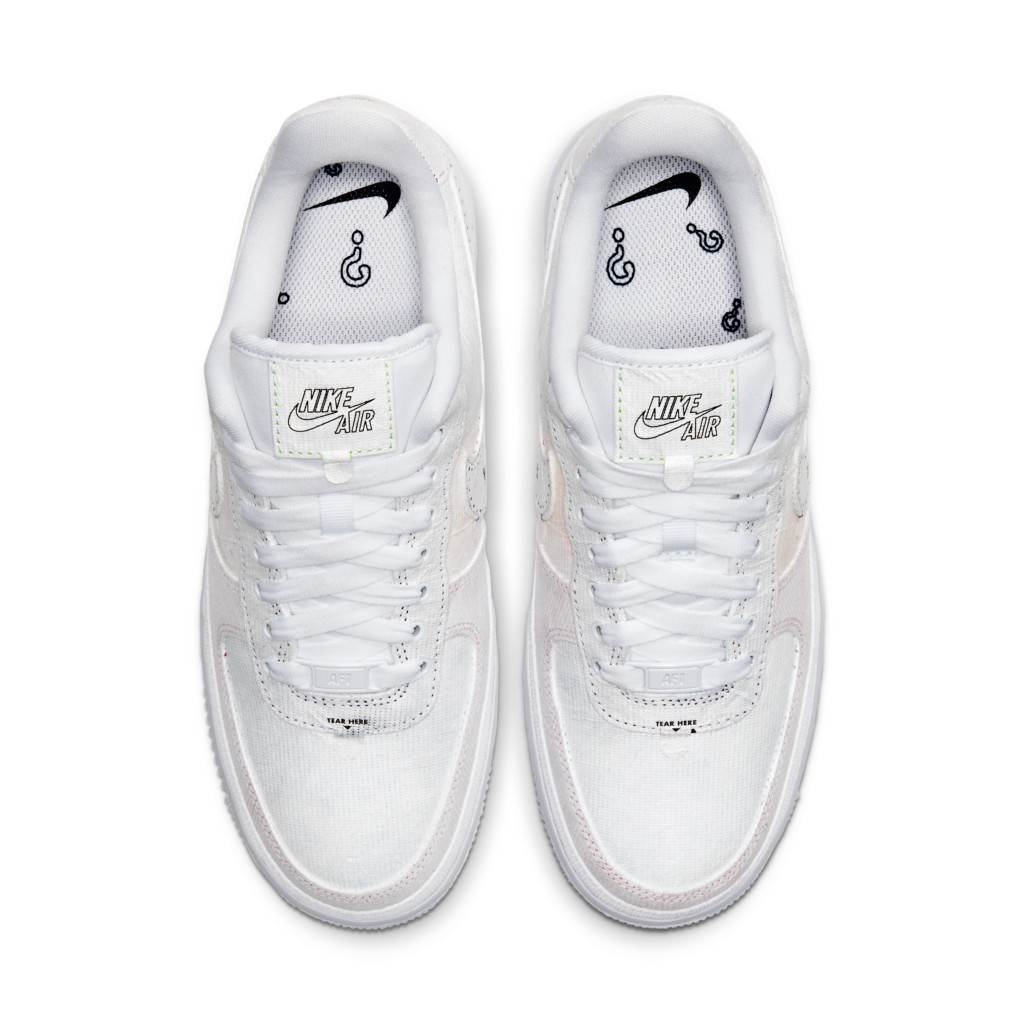air force 1 lx tear away sail