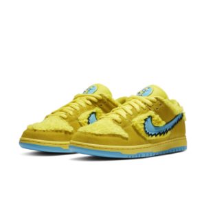 Nike  SB Dunk Low Grateful Dead Bears Opti Yellow Opti Yellow/Blue Fury (CJ5378-700)