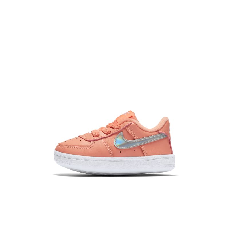 Nike Force 1 Cot Baby Bootie Pink (CK2201-600)