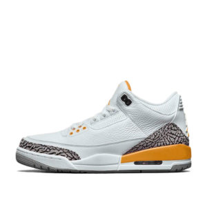 Jordan  3 Retro Laser Orange (W) White/Laser Orange-Cement Grey-Black (CK9246-108)