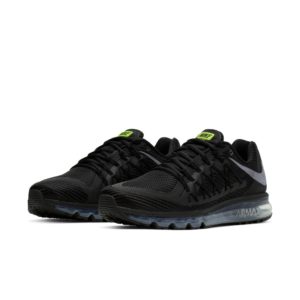 Nike Air Max 2015 Black Wolf Grey (2020) Black/Volt-Wolf Grey (CN0135-001)
