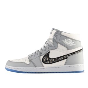 Jordan  1 Retro High Dior Wolf Grey/Sail-Photon Dust-White (CN8607-002)