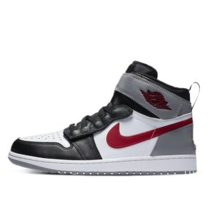 Jordan  1 Flyease Black Particle Grey Gym Red Black/White-Particle Grey-Gym Red (CQ3835-002)