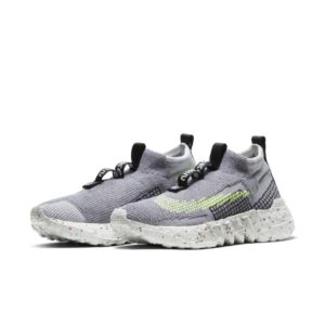 Nike  Space Hippie 02 Grey Volt Wolf Grey/Black-Volt-Dark Smoke Grey (CQ3988-002)