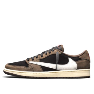 Jordan  1 Retro Low OG SP Travis Scott Black/Dark Mocha-University Red-Sail (CQ4277-001)