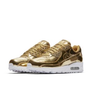 Nike Womens Air Max 90 ‘Metallic Pack’ Gold (2020) (CQ6639-700)