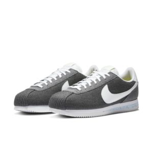 Nike  Classic Cortez Recycled Canvas Iron Grey/Barely Volt-White (CQ6663-001)