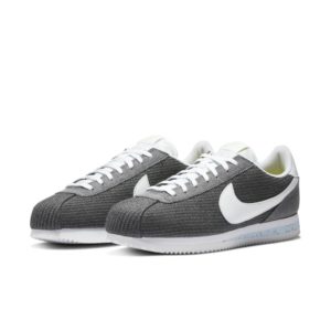 Nike Classic Cortez Recycled Canvas Iron Grey/Barely Volt-White (CQ6663-001)