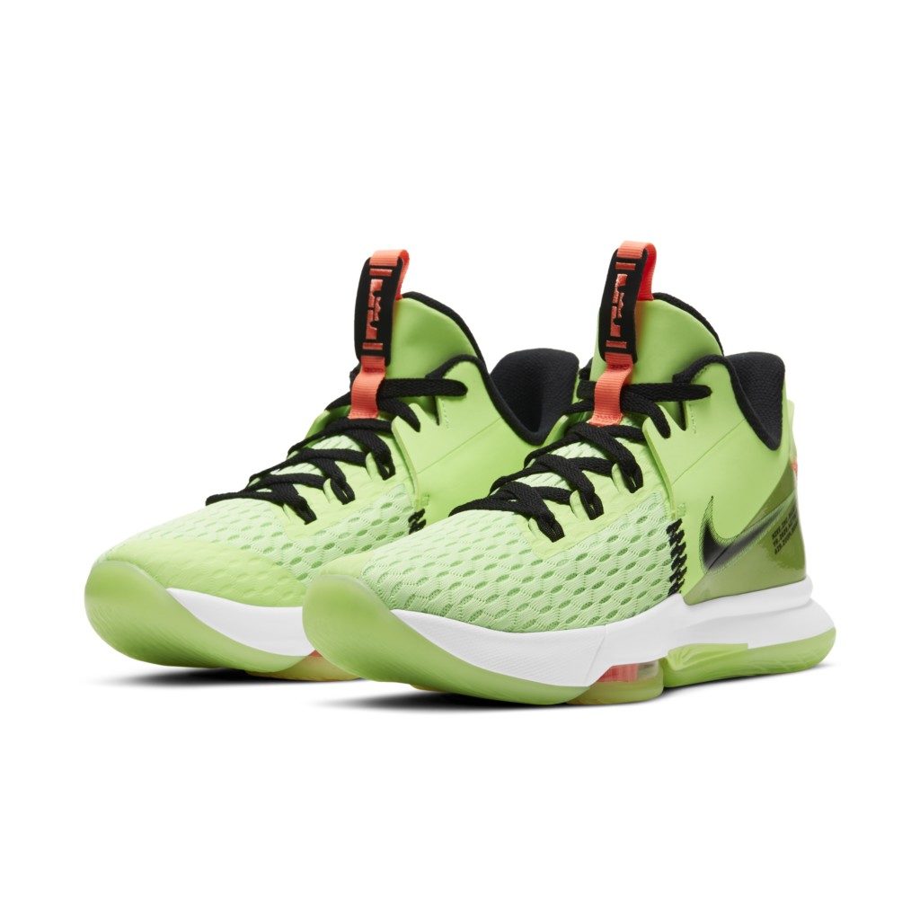 LeBron Witness 5 Basketball Green (CQ9380-300)