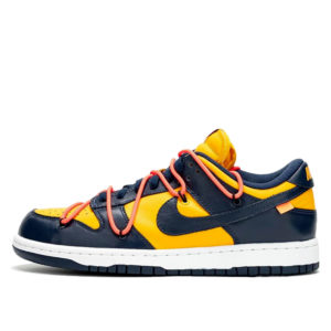 Nike x Off White Dunk Low ‘University Gold’ (2019) (CT0856-700​​​​​​​)