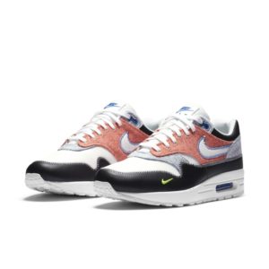 Nike Air Max 1 Recycled White White/Black-Electric Green-Game Royal (CT1643-100)