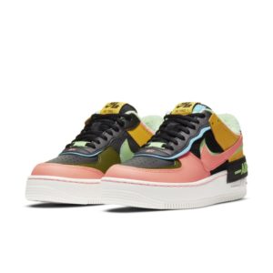 Nike  Air Force 1 Shadow Solar Flare Atomic Pink (W) Solar Flare/Atomic Pink-Baltic Blue (CT1985-700)
