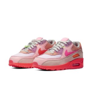 Nike Womens Air Max 90 Premium ‘Pink Shade’ (2019) (CT3449-600)