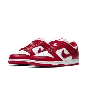 Nike Dunk Low SP White University Red (2020) (CU1727-100)