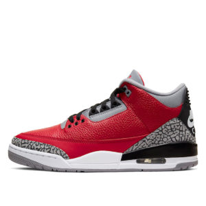 Air Jordan Nike AJ III 3 Retro Fire Red Cement ‘Nike Chi’ (2020) (CU2277-600)