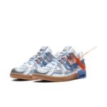 Nike  Air Rubber Dunk Off-White UNC White/University Blue-White (CU6015-100)