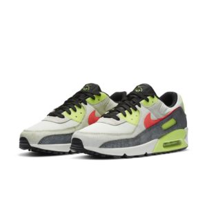 Nike Air Max 90 N7 (2020) Grey/Volt-Crimson-Black (CV0264-001)