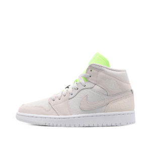 Air Jordan Nike WMNS AJ 1 Mid Vast Grey Ghost Green (2020) (CV3018-001)