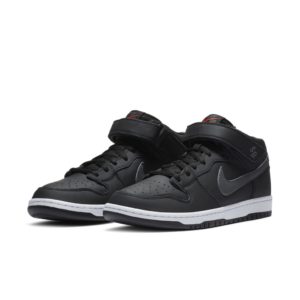 Nike SB Dunk Mid ISO Orange Label Black Dark Grey (2020) (CV4283-001)