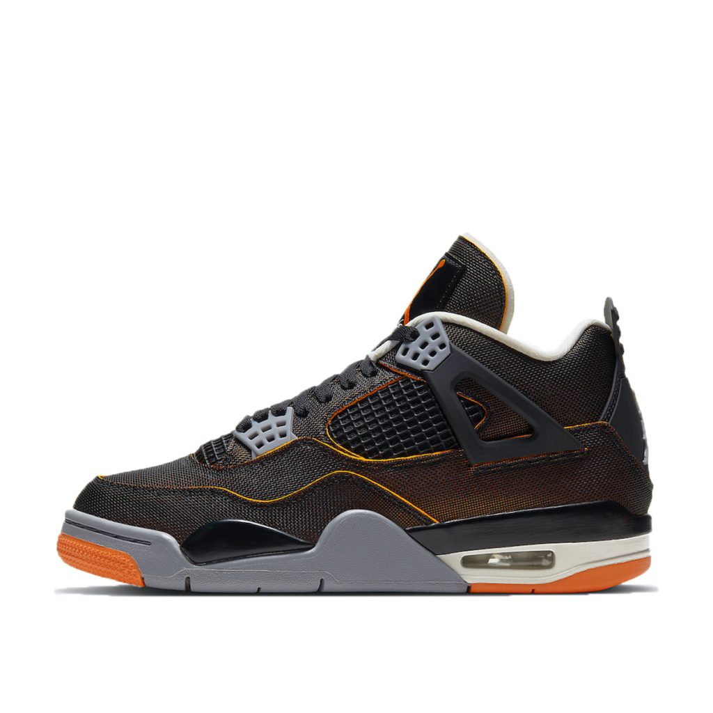 Jordan 4 Retro Starfish (W) Sail/Black-Starfish-Light Smoke Grey (CW7183-100)