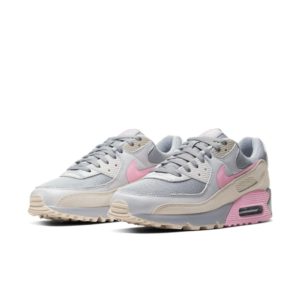 Nike Air Max 90 Vast Grey Pink Vast Grey/Pink-Wolf Grey-String (CW7483-001)