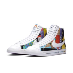 Nike  Blazer Mid 77 Flyleather Ruohan Wang Multi-Color/Multi-Color (CZ3775-900)