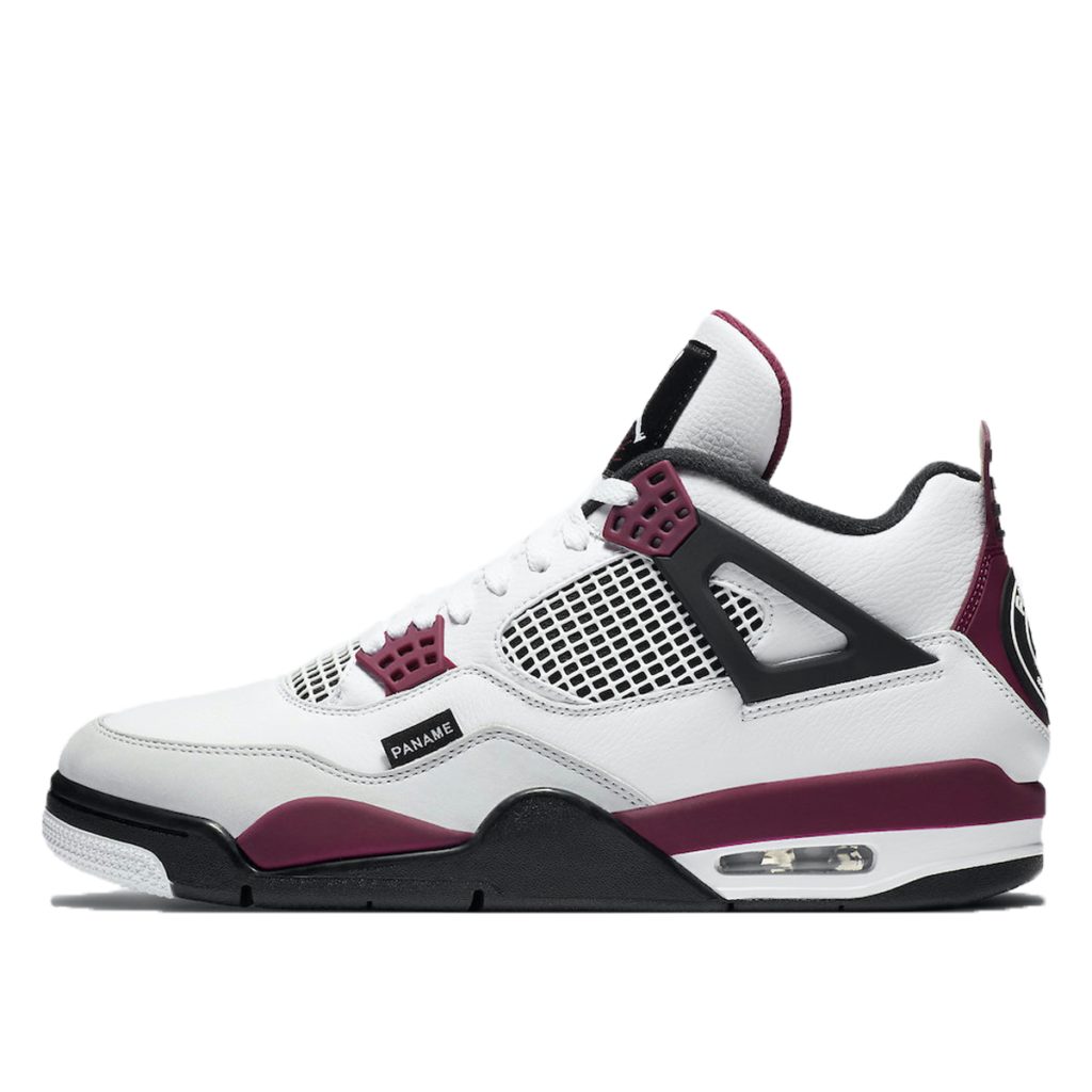 Jordan 4 Retro PSG Paris Saint-Germain White/Black-Metallic Gold-Bordeaux (CZ5624-100)
