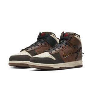 Nike Dunk High Bodega Legend Fauna Brown Fauna Brown/Rustic-Velvet Brown-Multi-Color (CZ8125-200)