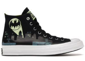 Converse Chuck Taylor All-Star 70s Hi Chinatown Market x Batman Black Black/Blazing Yellow-White (167511C)